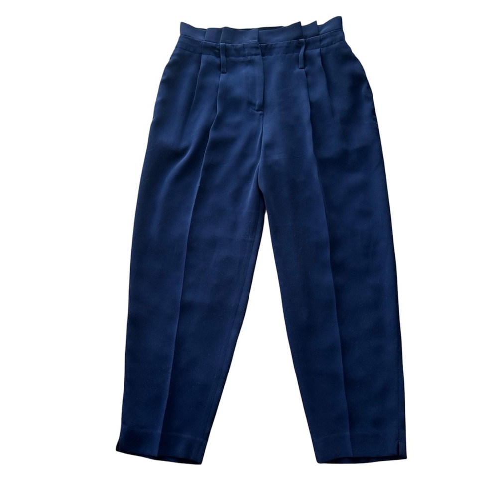 Boden Navy Blue Tailored Pants Women’s Size 4P Petite - Picture 9 of 9